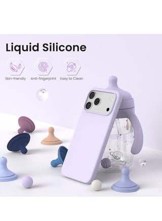 for iPhone 17 Pro Case, Compatible with MagSafe, Magnetic Back Shockproof Cover with Strong Magnet, Slim Thin Protection Phone Case for iPhone 17 Pro 5G (Purple) - view 2